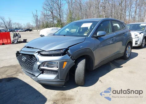 2021 Hyundai Kona Se z USA, uszkodzony, nr VIN KM8K12AA6MU659431